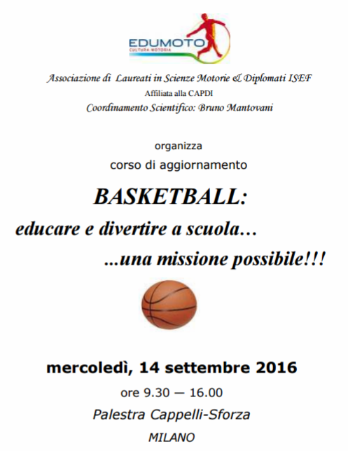 Corso di aggiornamento sul BASKETBALL