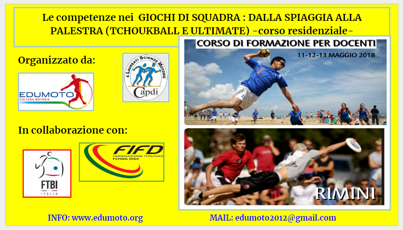 I° CORSO DI FORMAZIONE RESIDENZIALE