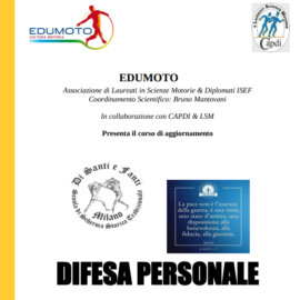 DIFESA PERSONALE – corso di formazione